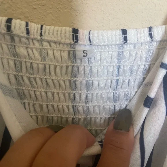 Striped Button-Down Dress - Picture 3 of 6